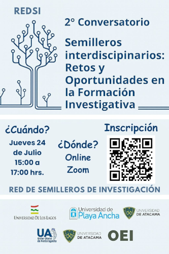 II Conversatorio online - Semilleros interdisciplinarios: Retos y Oportunidades en la formación investigativa.